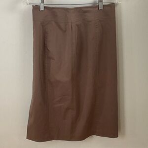 Talbots Classic Brown A-Line Women's Skirt